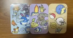 ポケモン　プチ缶コレクション3点セット