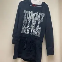 Tommy Girl フード付き ブラック Tシャツのサムネイル