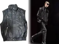 未使用22AW CELINE ノースリーブレザージャケット ソフトラムスキン44のサムネイル