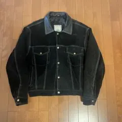 古着 メンズ スエード レザージャケット 古着系 y2k グランジ