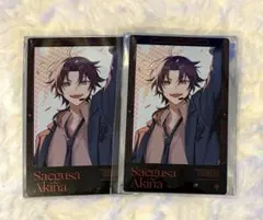 にじさんじ 七次元生徒会！ ランダムチェキ風カード 三枝明那 2点セット