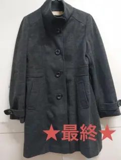 【最終価格】navy natural ミドルコートのサムネイル