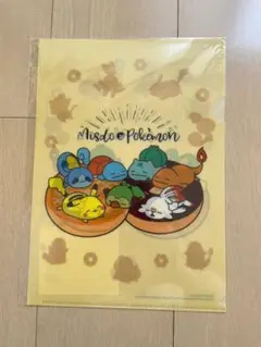 ミスド ポケモン 福袋 2019 ハッピーバッグ クリアファイル ピカチュウ