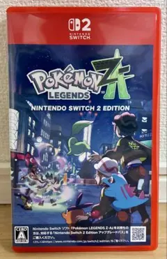 【美品】ポケモン レジェンズ ZA　 Switch2　pokemon ZA