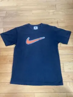 90s NIKE Tシャツ　センターロゴ　スウォッシュ　vintage old