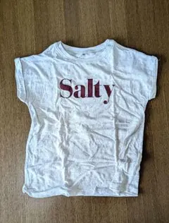 Salty ロゴプリント Tシャツ 140