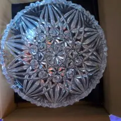 HOYAクリスタルガラス大皿お値下げしました