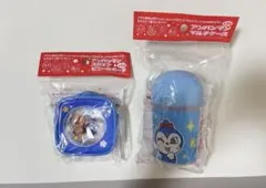 アンパンマン コキンちゃんスクエアビニールポーチ＆マルチケース アサヒ飲料のサムネイル