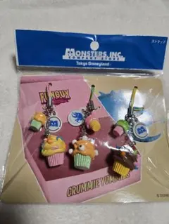 モンスターズ・インク カップケーキストラップ 3個セット