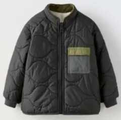 ZARA/リバーシブルパフジャケット/86