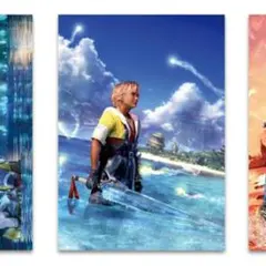 ティーダ　ミニクリアポスター　25周年　大丸　FFⅩのサムネイル