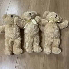 Dreaming Bear ぬいぐるみ 3体セット