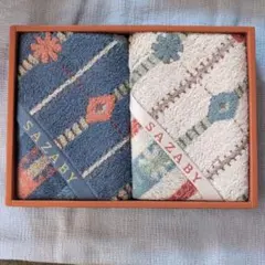 SAZABY タオルセット 2枚入り