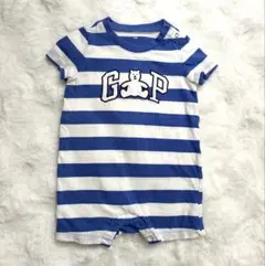 GAP babyストライプロンパース 70