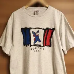90s adidas フランス W杯 Tシャツ バックプリント ヴィンテージ
