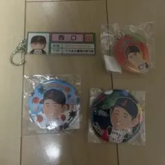 宮城大弥/西口直人/中村悠平/小園海斗　侍JAPAN・WBC記念グッズ4点セット