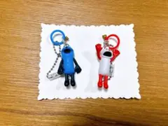 【新品】パペットスンスンノンノン　つまんでつなげてマスコットキーホルダ　めじるし