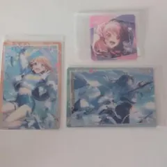 プロセカ花里みのり、桃井愛莉、日野森雫ウエハース、メモステまとめ売り