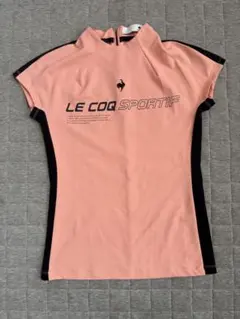 LE COQ SPORTIF レディースシャツ ピンク 半袖