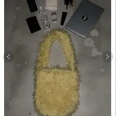 【完売品】un/neu ミニファーモンスターバッグ