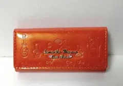 サマンサタバサ プチチョイス♡パフューム柄エンボス加工♡エナメル♡5連キーケース