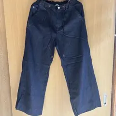 Monâme ダークブルーデニムパンツ