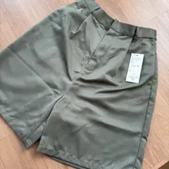 新品　ハーフパンツ　レディース　パンツ　カーキ