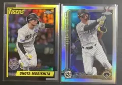 topps chrome NPB 2025 森下翔太　阪神タイガース