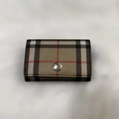 バーバリー PVC ノバチェック コンパクトウォレットのサムネイル