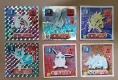 ポケモン最強シール烈伝 ポケモンフェア レーザー ミュウ ルカリオ