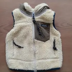 デニムダンガリー　超美品　ボアベスト 90　DENIM DUNGAREEのサムネイル