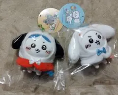 ちいかわ×サンリオキャラクターズ ぷちミニフードマスコット　ハチワレ　ちいかわ