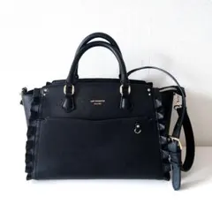 美品 &chouette 推し事バッグ クリアポケット付きトートバッグ 痛バ 黒