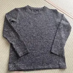 150サイズ グレー 長袖Tシャツ