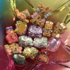 日焼けキティ　mix ネイルパーツ　まとめ売り　①