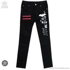 ミッドナイトロッキン スキニーパンツ ブラック M sizeのサムネイル