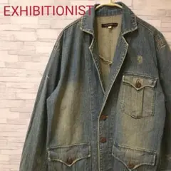 『EXHIBITIONIST　 エキシビジョニスト』デニムジャケット　ジージャン