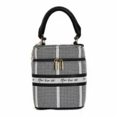 Herlipto HLT Jacquard Vanity Bag silver
