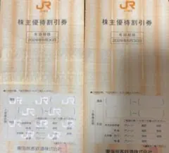 JR東海 株主優待割引券 有効期限2026年6月30日　２枚セットのサムネイル