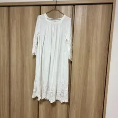 pual ce cin レースチュニック 七分袖