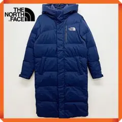 【THE NORTH FACE】ロングダウンコート ベンチコート メンズS 防寒