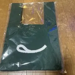不二家 オリジナルニットトートバッグ スマイルマーク　グリーンのサムネイル