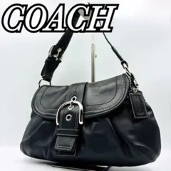COACH　コーチ　ワンショルダーバッグ　タウンバスケット　レザー　ブラック コーチ ショルダーバッグ レディース ブランド COACH CZ177 ダーク