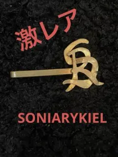 SONIARYKIELゴールドカラー ネクタイピンのサムネイル