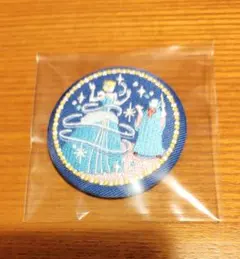 ディズニー刺繍缶バッジ2　シンデレラ