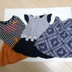 3点セット☆キッズ　ワンピース(100センチ)　アソート☆