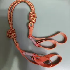 新品未使用　肩紐　刺繍エコバッグ　ボールアンドチェーンのサムネイル
