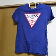 GUESS Tシャツ ブルー ロゴプリントのサムネイル