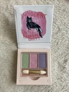 値下げ　ポール&ジョー　使いかけ　アイシャドウチークパレット　猫デザイン