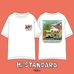 Hi-STANDARD Tシャツ グレー XLサイズ　ラグランTシャツ Hi-STANDARD Tシャツ グレー XLサイズ ラグランTシャツ - メルカリ